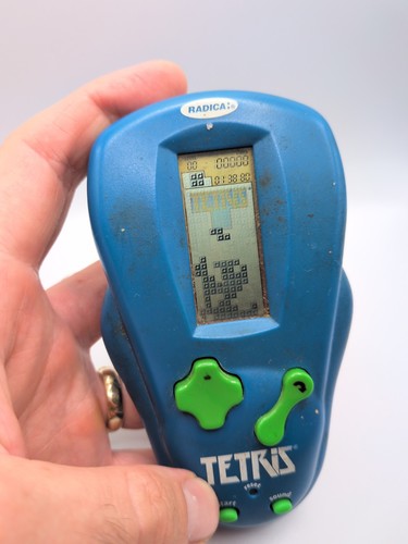 Radica handheld tetris game - radica,