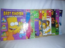 10 x Best Of The Simpsons / Simpsons Related Comics