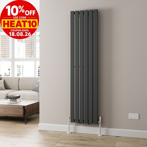 Anthracite designer radiator - anthracite,