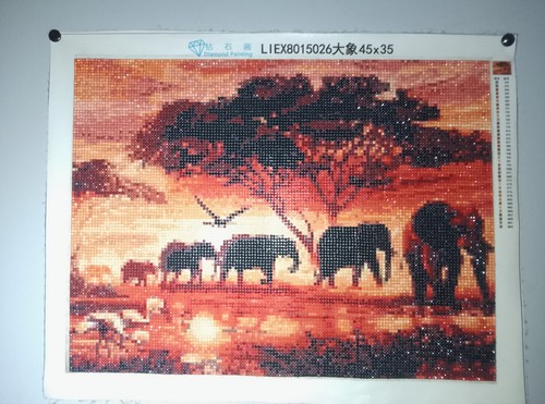 Completed diamond painting - completed,