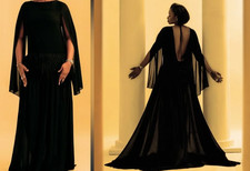 Zara Black Backless Long Dress