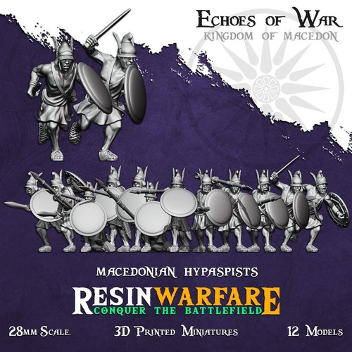 Macedonian hypaspists - hypaspists, |