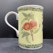 Churchill Summer Fruits Strawberries Blackcurrants & Apples Fine Bone China Mug