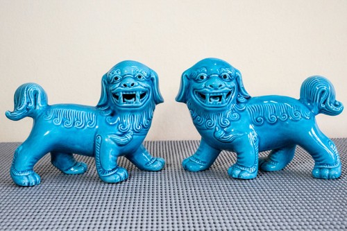 Pair vintage turquoise - vintage,