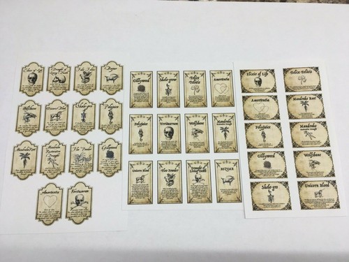 Potion labels multi - labels,