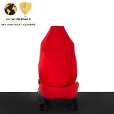 FORD MONDEO ST RECARO SEAT COVER SINGLE (2003 ONWARDS) RED 162