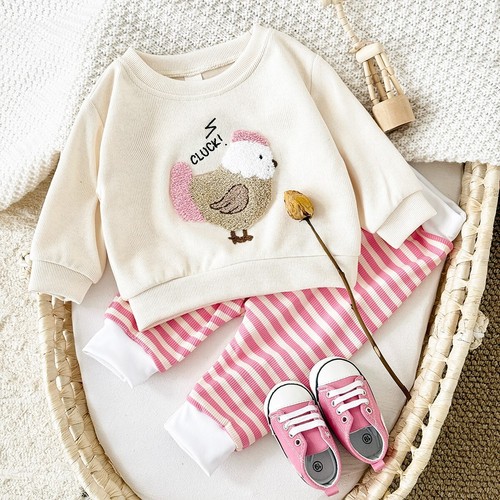 Baby girls cartoon hen long - baby,