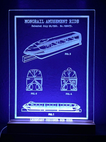 Disney monorail amusement ride - disney,