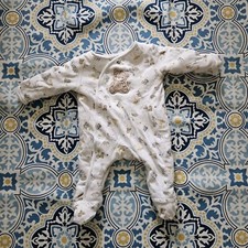 Little nutmeg padded sleepsuit - little,
