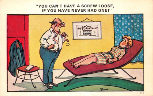 Sapphire comic postcard - ,