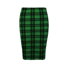 Womens Pencil Midi Skirt