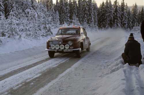 Saab 1968 rally - saab,