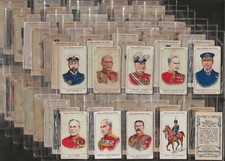 HOME & COLONIAL-FULL SET & 4 VARIETIES- WAR PICTURES (104 CARDS) ALL SCANNED