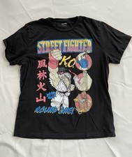 Street Fighter II T Shirt Sz L