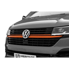 Upper front grille trims - upper,