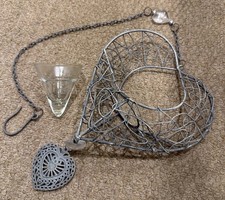 Heart Design Hanging Tea Light