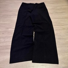 28x27 Black Baggy Wide Leg