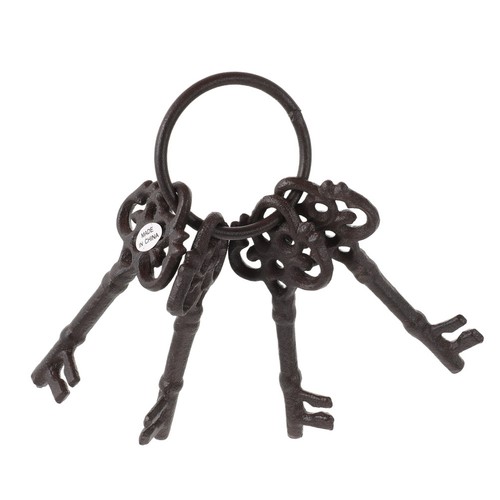 Rustic farmhouse cast iron - iron, key