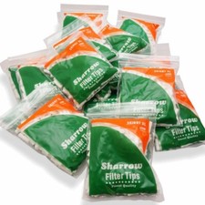 1 2 4 10 20 SHARROW Filter Tips SKINNY XL EXTRA LONG 6MM TIPS 20MM LONG bag 200