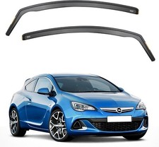 ISPEED Wind Deflectors for Vauxhall Astra J MK6 3-Door Hatchback 2010-2015 2pc