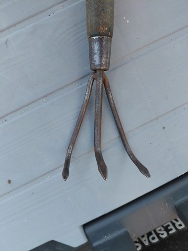 Vintage garden cultivator head - vintage,