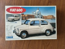 Vintage GUNZE SANGYO  1/24 FIAT 600 Plastic model kit 