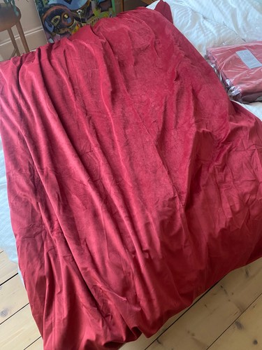 Pair john lewis red velvet - lewis,