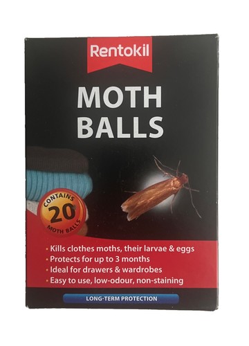 Rentokil moth balls pack - rentokil,