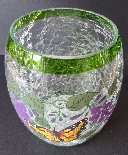 Pretty crackle glaze glass - crackle,