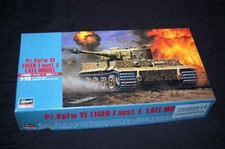 Hasegawa 1/72 German Pz.Kpfw VI Tiger I Ausf E Late Model Heavy Tank Model Kit