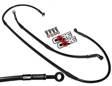 Black Brake Lines for Honda XR650R 2000-2003 2004 2005 2006 2007 Front-Rear Kit
