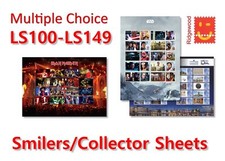 LS100 - LS149 Collector Sheets -Multiple Listing - buy from the drop down menu!!
