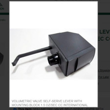 VOLUMETRIC VALVE SELF-SERVE