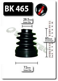 Shaftec front inner boot - shaftec,