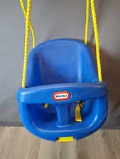 Little Tikes Blue Swing Seat Toddler Kids Play Blue