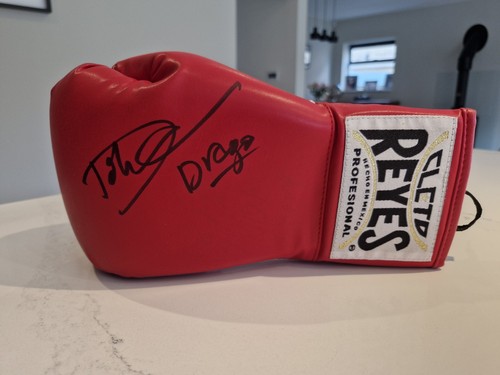 Red cleto reyes glove signed - reyes,