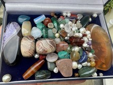 Vintage harvested Loose Gemstone and Pearls for Jewellery Making and crafts 
