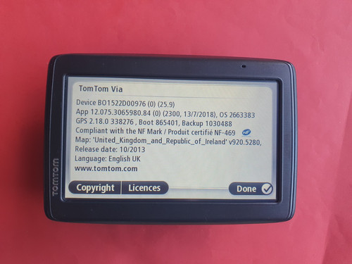 Tomtom via 135 - 135, sat