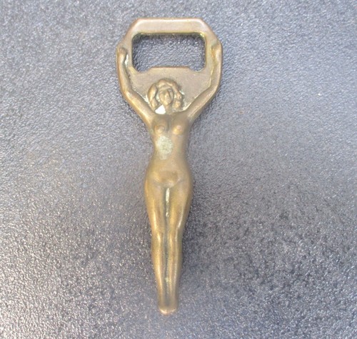 Original vintage brass nude - vintage,