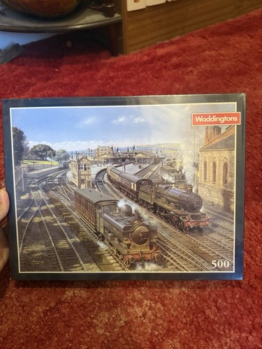 Waddingtons train jigsaw - waddingtons,