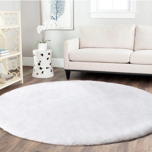 Latepis white round 120cm faux - latepis,