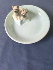 West Highland Pottery Dogs Pin Dish Dunoon