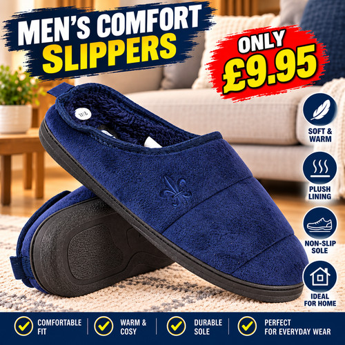Mens slip fleece lined - slip,