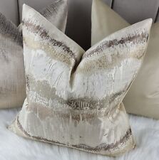 18"x18" INCA Natural Glamorous Cushion Cover Modern Stylish Fryetts Moroccan 