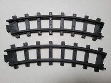 CAT Construction Express Train Set, 2 x curve pieces/ track. £5.75. please read