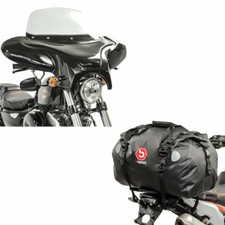 Batwing windscreen for