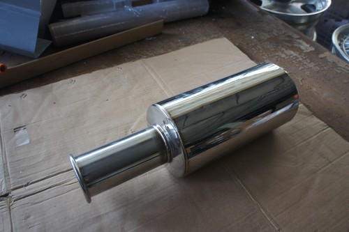 Jdm style trumpet muffler - style,