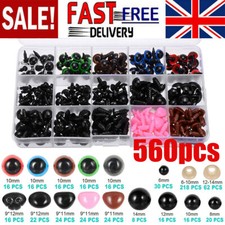 560Pcs Safety Noses Eyes and
