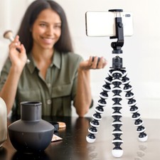 Flexible Mini Gorilla Tripod Stand Mount Grip & Holder For iPhone Mobile Phone