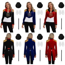 Women Velvet Tailcoat Jacket